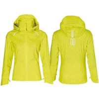 Velo Store - UK Waterproof jacket with reflectors woman Basil Skane Hivis Bluesign | Extra 10% off with Subscription, Postage £16.79 to UK Fedex.