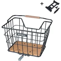 Velo Store - UK Bike basket with steel plate Basil Nordland Mik 2.0 | Extra 10% off with Subscription, Postage £16.79 to UK Fedex.
