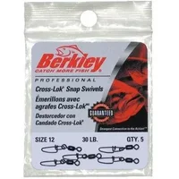 Swivel Berkley Mc Mahon Cross-Lok Snap/Swivels