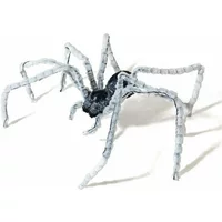 Décoration d'halloween araignée BigBuy Home