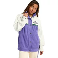 Women's corduroy jacket Billabong Set The Wave