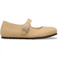 Lederballerinas Damen Birkenstock Santa Clarita Nubuck