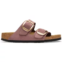 Sandalen aus Nubukleder Damen Birkenstock Arizona Big Buckle