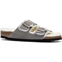 Sandals Birkenstock Arizona Vl Stone Coin Lammfell