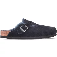 Lamb fur clogs Birkenstock Boston Shearling Suede