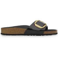 Pantoletten aus Naturlackleder für Damen Birkenstock Madrid Pantoletten aus Naturlackleder für Damen Birkenstock Madrid