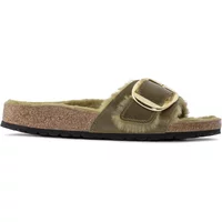 Women's sandals Birkenstock Madrid Big Buckle Shearling Oiled Leather