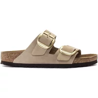 Women's mules Birkenstock Arizona Big Buckle Nubuck Leather