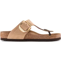 Leather sandals woman Birkenstock Gizeh Big Buckle Birko-Flor Patent