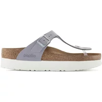 Sandalen aus Nubukleder Damen Papillio Gize Platform