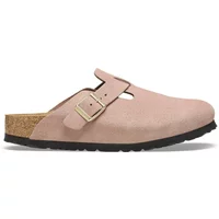 Suede clogs Birkenstock Boston