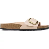 Sandalen für Frauen Birkenstock Madrid Big Buckle Natural Leather Patent