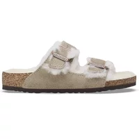 Baby girl sandals Birkenstock Arizona Shearling Suede Leather/Fur