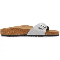 Sandals Birkenstock Madrid BS Synthetik Shiny Glitter Silver (Étroit)