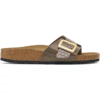 Damen Sandalen mit gepolstertem Riemen aus Kunstleder Birkenstock Catalina