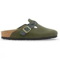 Woven suede leather sandals Birkenstock Boston