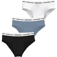 Höschen mit hoher Taille, Damen Björn Borg Logo Brief (x3)