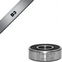 Velo Store - UK Bearing Black Bearing B3 - 6000-2RS - 10 x 26 x 8 mm | Extra 10% off with Subscription, Postage £16.79 to UK Fedex.