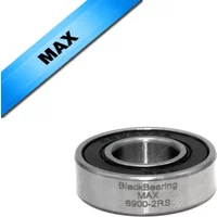 Velo Store - UK Bearing max Black Bearing MAX - 6900-2RS - 10 x 22 x 6 mm | Extra 10% off with Subscription, Postage £16.79 to UK Fedex.