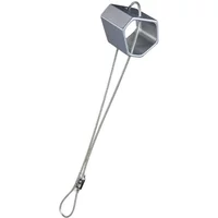 Hexagonal Wire Tetherball Black Diamond #10