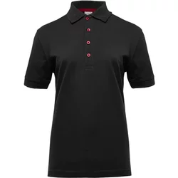 Women's Polo Shirt Black & Match Spirit