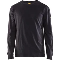 Long-sleeved flame-retardant T-shirt Blaklader