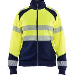 Women's High-Visibility Zip-Up Sweatshirt Blaklader