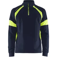 Sweatshirt with high-visibility parts Blaklader