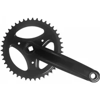 Velo Store - UK Steel crankset - square axle Blank Label | Extra 10% off with Subscription, Postage £16.79 to UK Fedex.