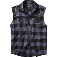 Gingham sleeveless shirt Brandit