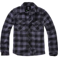 Checked long-sleeve shirt for children Brandit