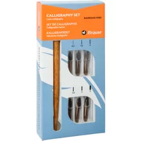 Kalligrafie kit met penpunthouder & 6 kalligrafie penpunten Brause