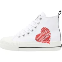 Women's canvas Trainers with print and embroidery British Knights Kaya Mid