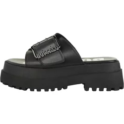 Women's Heeled Sandals Buffalo Pluto Slide Buckle