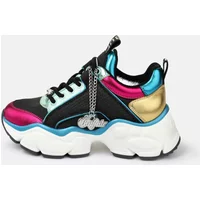 Vegan nappa/textile trainers for women Buffalo Binary Glam