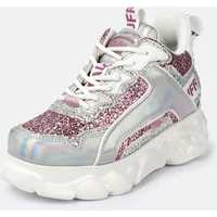 Vegan nappa/glitter trainers for women Buffalo Cld Chai