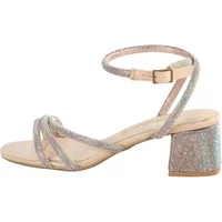 Women's heeled sandals Buffalo Lilly Spark - Vegan Glitter