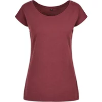Damen T-Shirt mit weitem Ausschnitt Build Your Brand