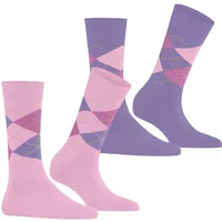 Women's socks Burlington Everyday Argyle (x2)