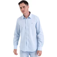 Seersucker Long Sleeve Shirt Camberabero