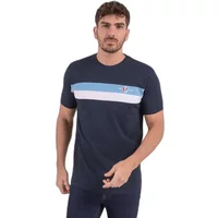 Tricolour striped T-shirt Camberabero