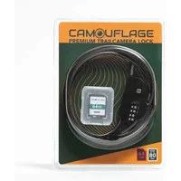 Anti-theft kit with locks and SD card for camera Camouflage image 2