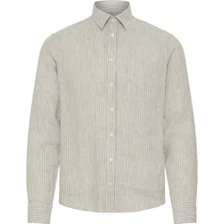 Long-Sleeved Linen Shirt Casual Friday Cfestrup Mix