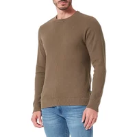 Structured knit sweater with round neck Casual Friday karlo