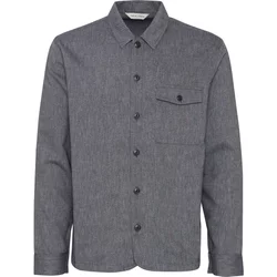 Long Sleeve Linen Blend Overshirt Casual Friday Augusto 0066