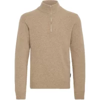 Halb-zipp Pullover aus Schafwolle Casual Friday Karl