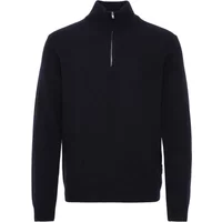 Halb-zipp Pullover aus Schafwolle Casual Friday Karl