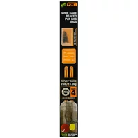 Bottom of the line Fox Edges Wide Gape Beaked PVA Ready Rigs - 25lb