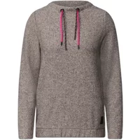 Sweatshirt Damen Cecil Tos Cosy Rib Funnel