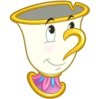 Microfiber beach towel Cerda Disney Beauty and The Beast Chip image 2